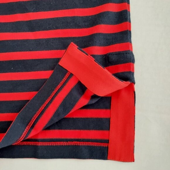 Boden Sophie Breton Navy/Red Striped Dress Size 8 - Picture 6 of 11